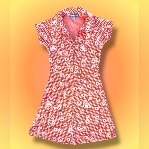 Urban Outfitters Dresses & Skirts - ✨URBAN OUTFITTERS✨ burnt orange groovy Y2K dress